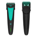 Recortadora eléctrica unisex TanoShave para cara y cuerpo, uso en seco y húmedo, con doble cuchilla y 13 ajustes de long