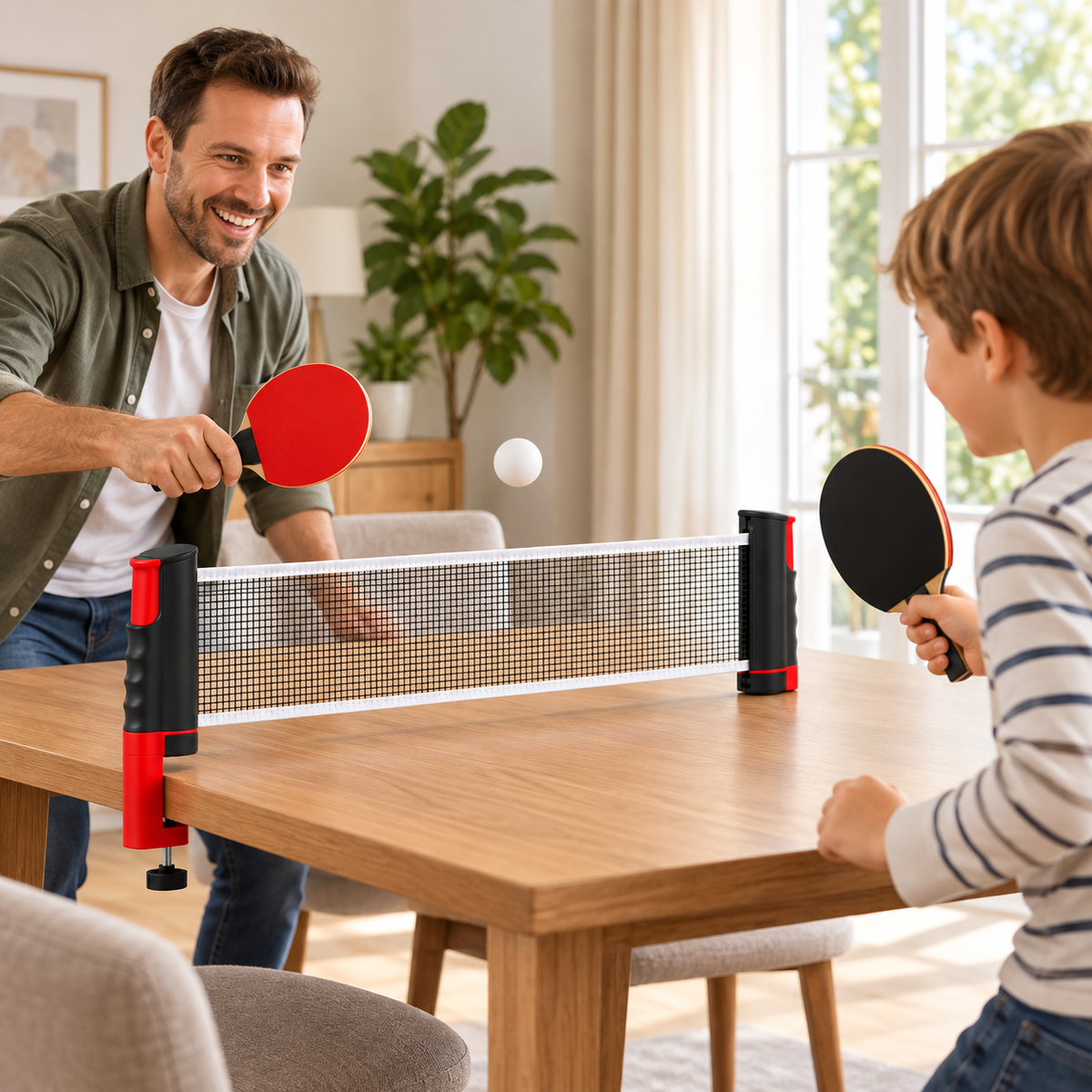 Red portátil de tenis de mesa universal ajustable