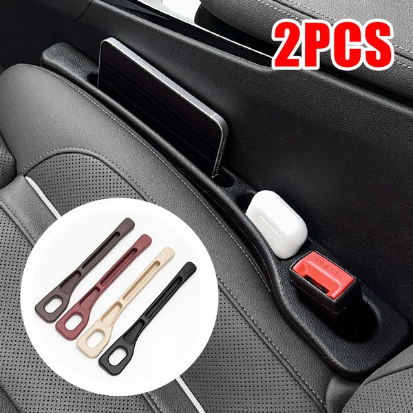 Relleno para huecos del asiento del coche con bolsillo de almacenamiento