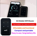 Router Hotspot Portátil 5G – WiFi Portátil para Viajes, Casa y Uso Remoto