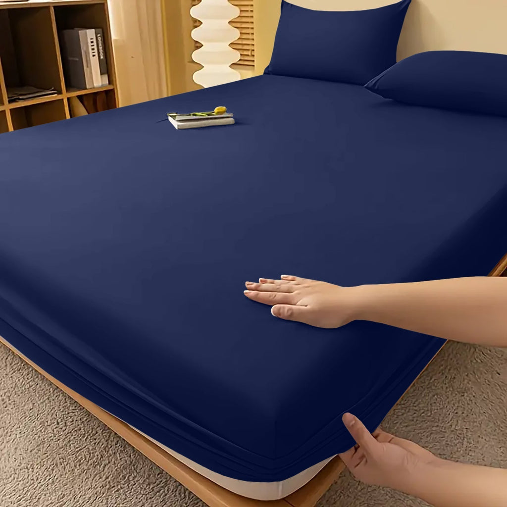 Sábana bajera ajustable de lujo – Comodidad sin esfuerzo para todas las estaciones