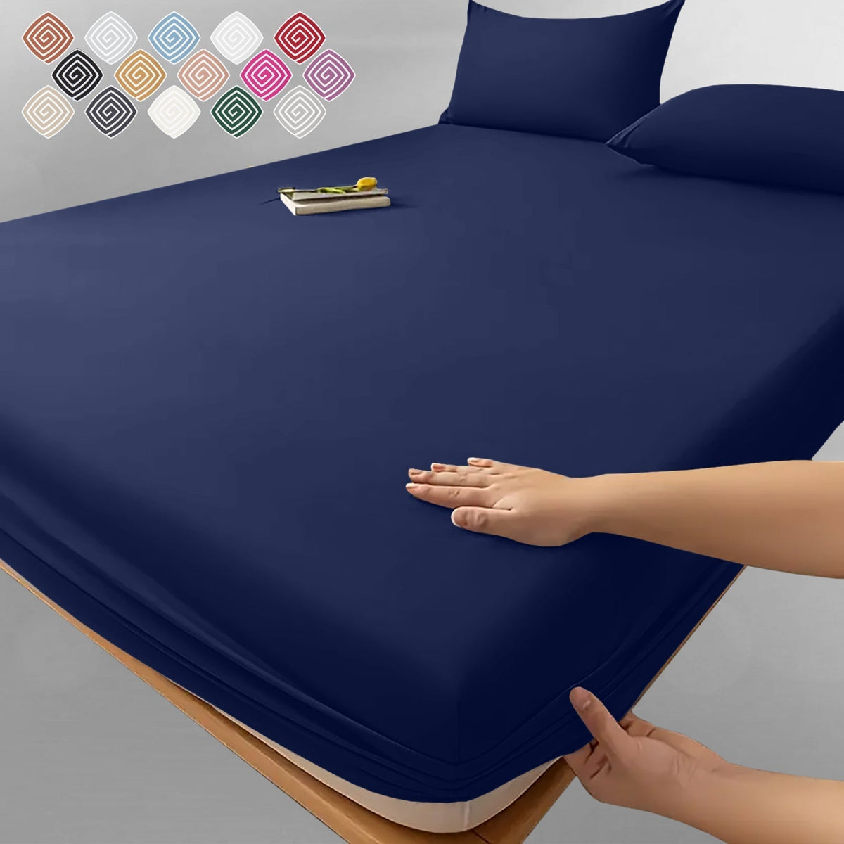 Sábana bajera ajustable de lujo – Comodidad sin esfuerzo para todas las estaciones