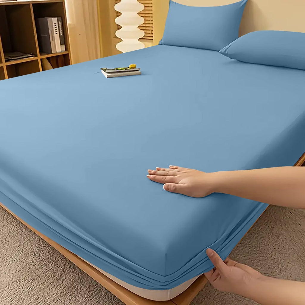 Sábana bajera ajustable de lujo – Comodidad sin esfuerzo para todas las estaciones