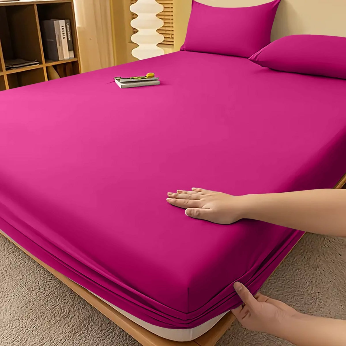 Sábana bajera ajustable de lujo – Comodidad sin esfuerzo para todas las estaciones