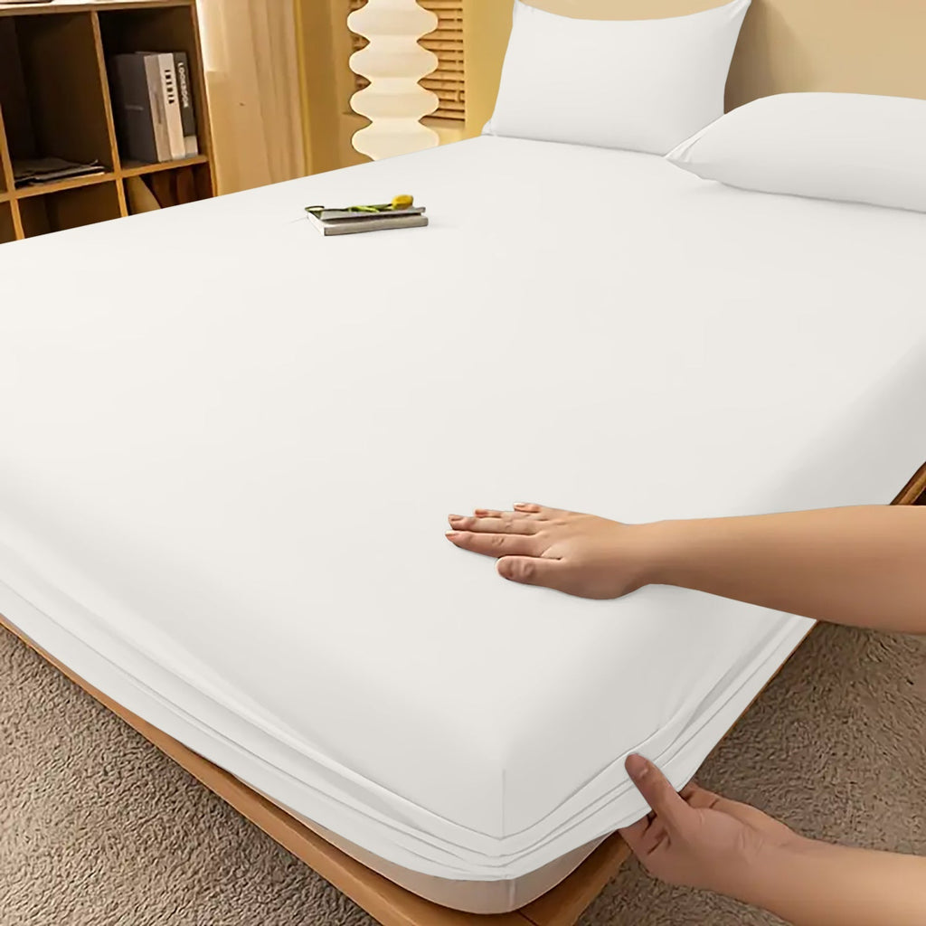 Sábana bajera ajustable de lujo – Comodidad sin esfuerzo para todas las estaciones