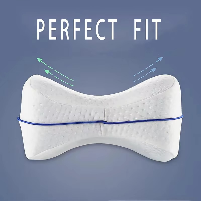 Set de 2 fundas lavables para almohada de contorno con cremallera en blanco