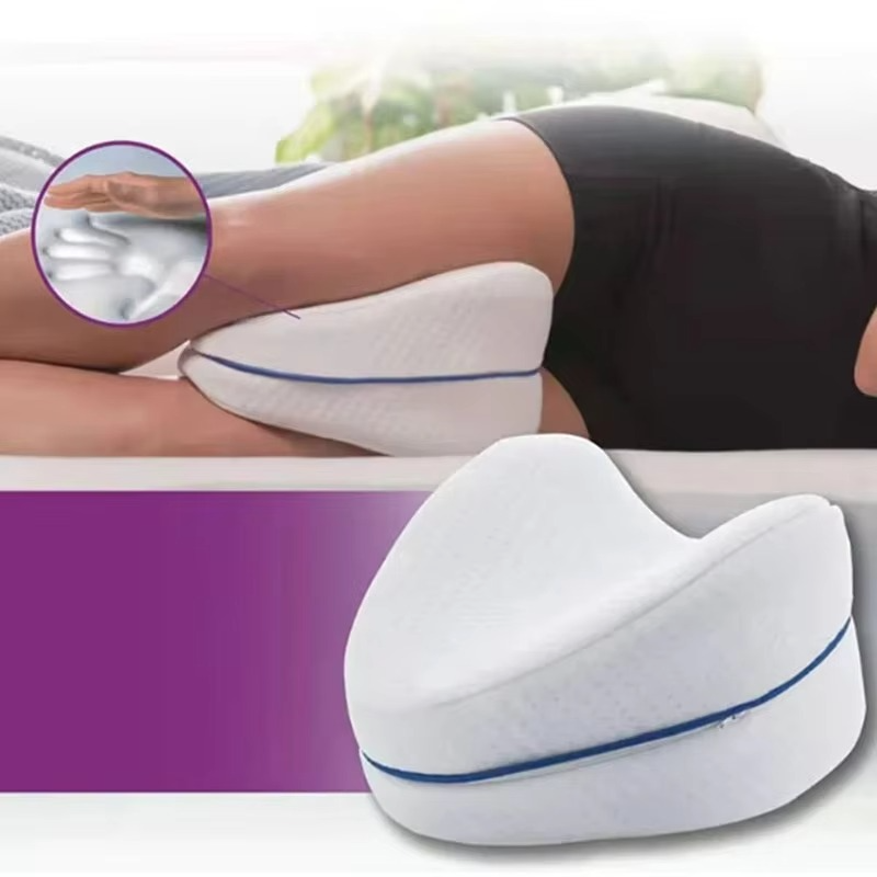 Set de 2 fundas lavables para almohada de contorno con cremallera en blanco