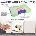Set de almohadas cervicales para un sueño cómodo y con soporte