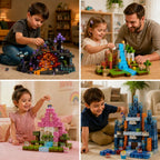 Set de construcción magnética de 100 cubos