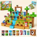 Set de construcción magnética de 100 cubos