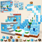 Set de construcción magnética de 100 cubos