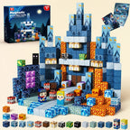 Set de construcción magnética de 100 cubos