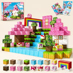 Set de construcción magnética de 100 cubos