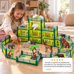 Set de juego modular de zoo