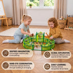 Set de juego modular de zoo