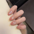 Set de uñas postizas acabado natural premium