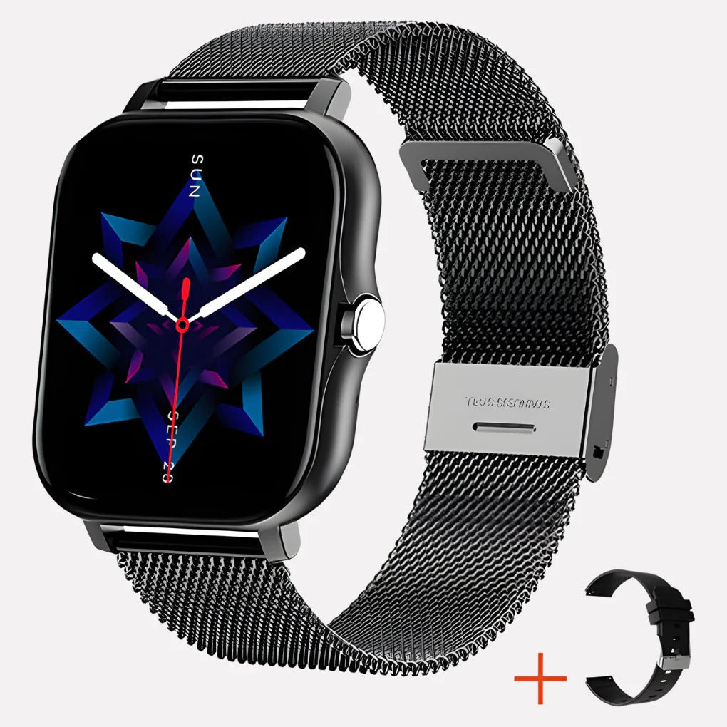 Smartwatch con GPS y detección de caídas de emergencia para uso diario