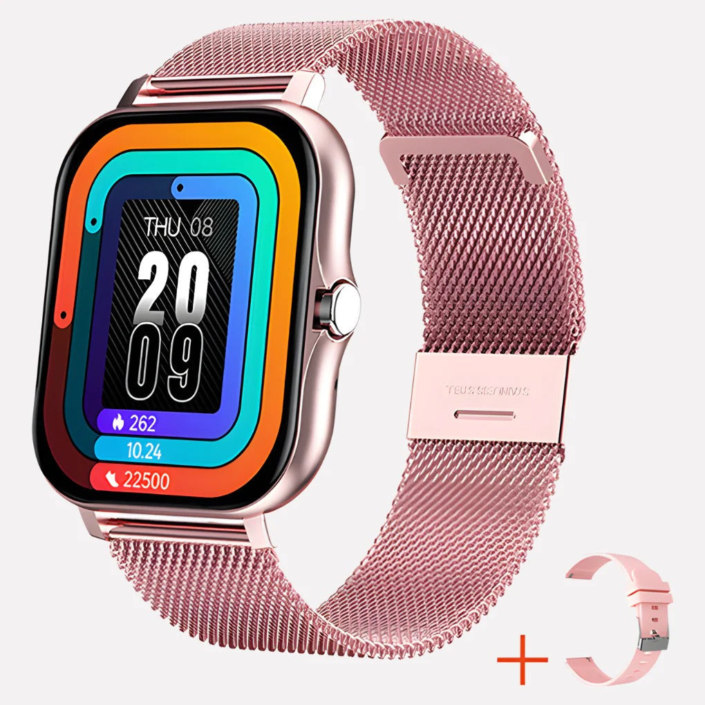 Smartwatch con GPS y detección de caídas de emergencia para uso diario