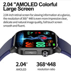 Smartwatch para mayores con control de tensión arterial y gestión de salud