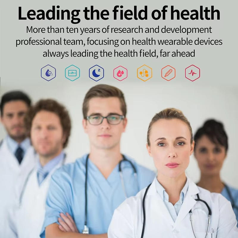 Smartwatch para mayores con control de tensión arterial y gestión de salud
