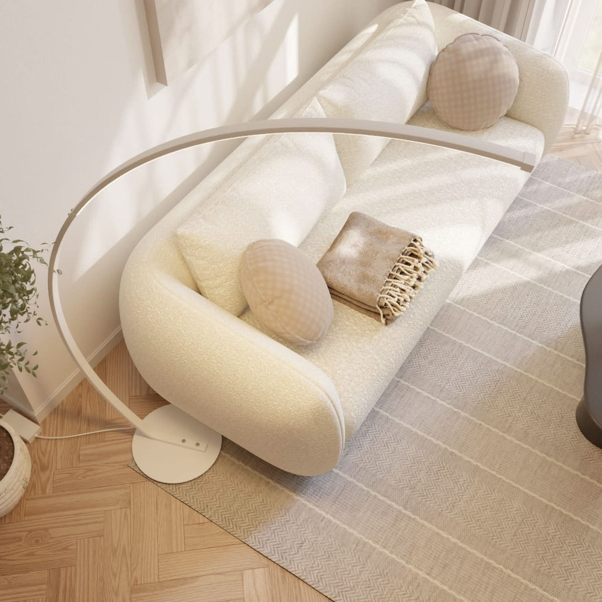 SOLVANE – Lámpara de pie para un ambiente interior refinado