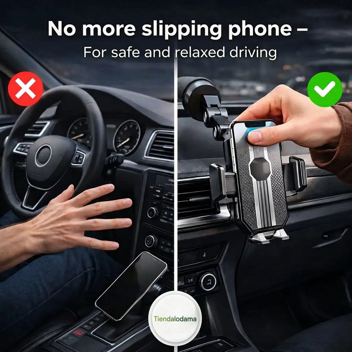Soporte de coche para móvil | LuxGrip