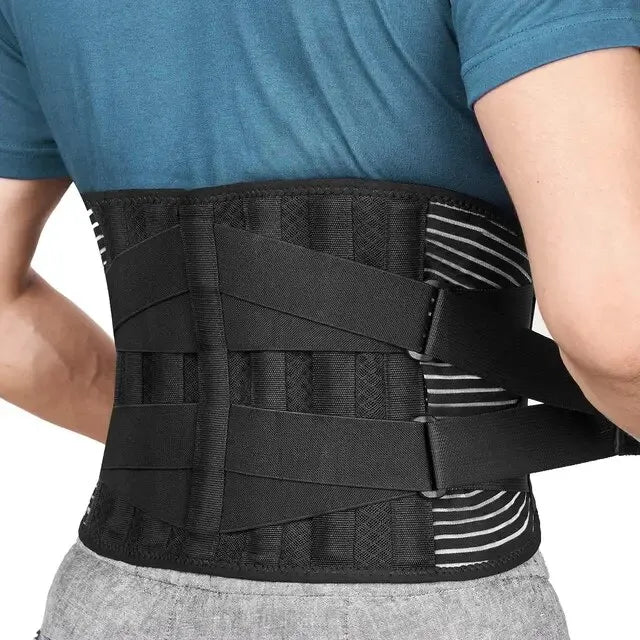 Soporte lumbar | Cinturón de sujeción | Estabilización 360° | OrthoFlexa
