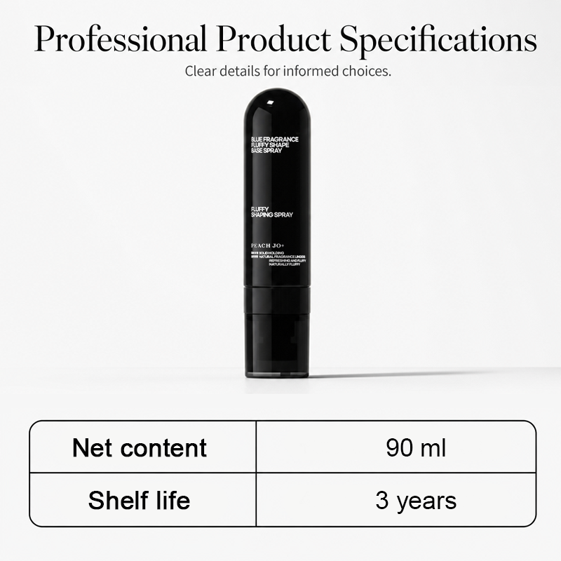 Spray voluminizador y fijador con aroma a melocotón para un cabello ligero, con cuerpo y fijación duradera