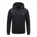 Sudadera con capucha calefactable, 11 zonas - 3 niveles de calor, USB