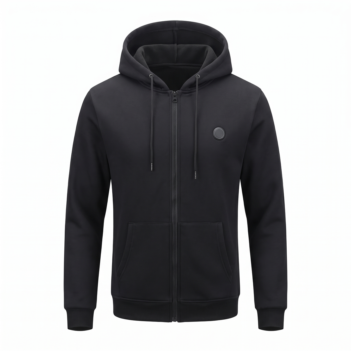 Sudadera con capucha calefactable, 11 zonas - 3 niveles de calor, USB
