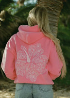 Sudadera oversize con estampado tropical - Ropa urbana cómoda