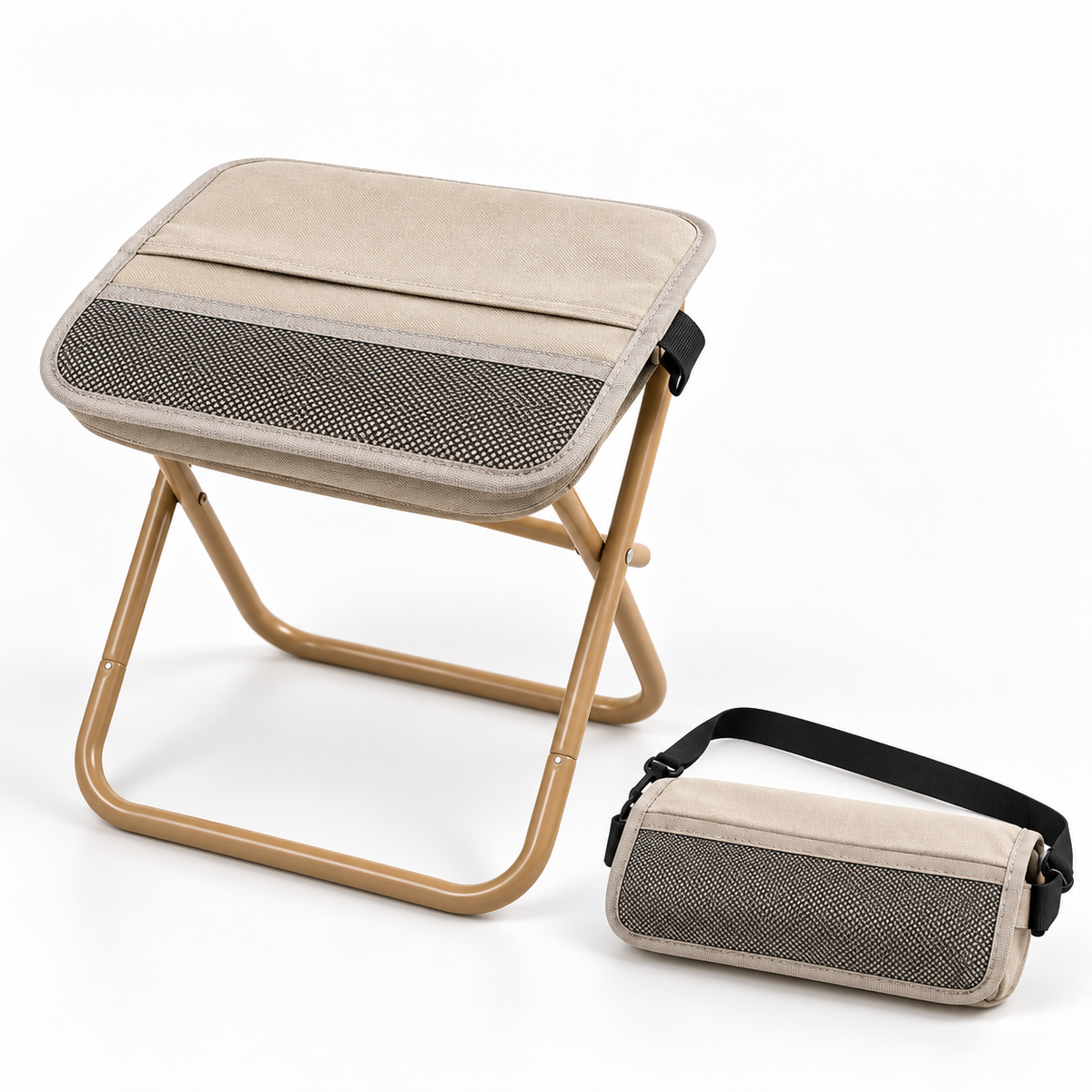 Taburete plegable ultraligero portátil para camping