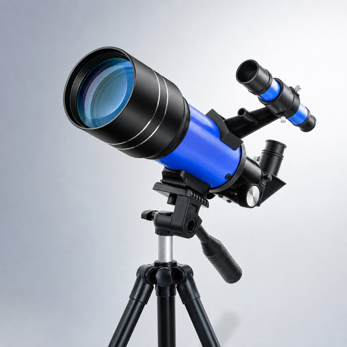Telescopio de 70 mm con trípode y adaptador para móvil