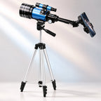 Telescopio de 70 mm con trípode y adaptador para móvil