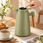 Termo con indicador de temperatura y doble pared aislante