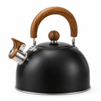 Tetera silbadora de acero inoxidable resistente para cocina