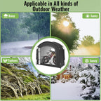 Tienda garaje portátil impermeable para almacenamiento