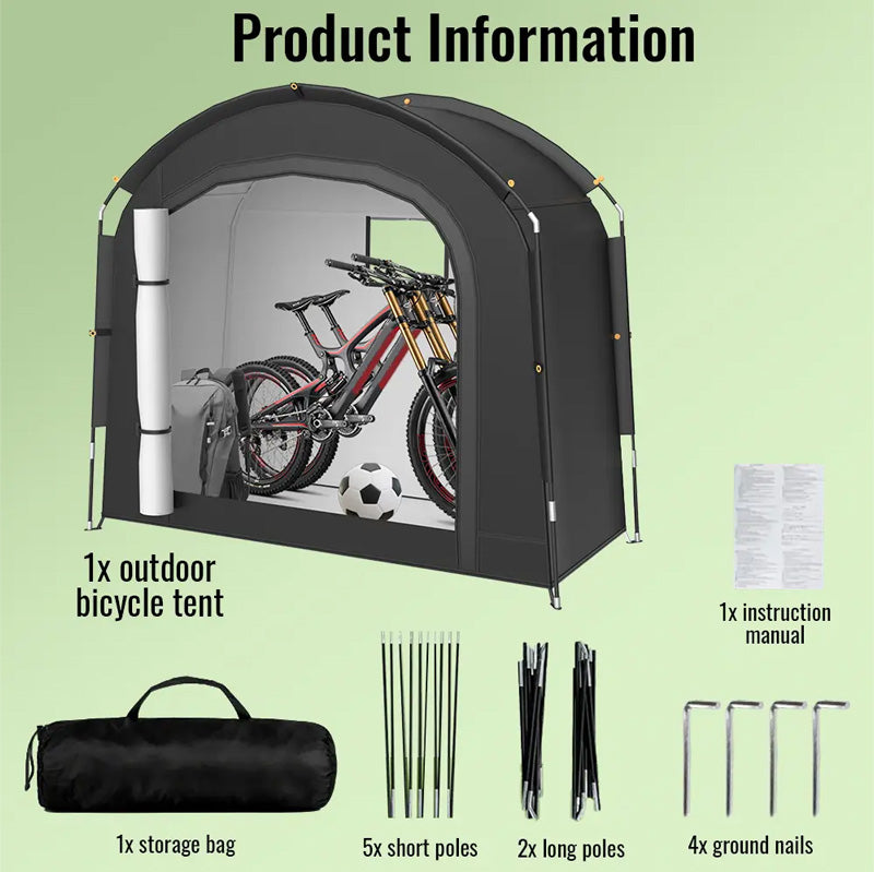 Tienda garaje portátil impermeable para almacenamiento
