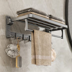 Toallero de aluminio de pared