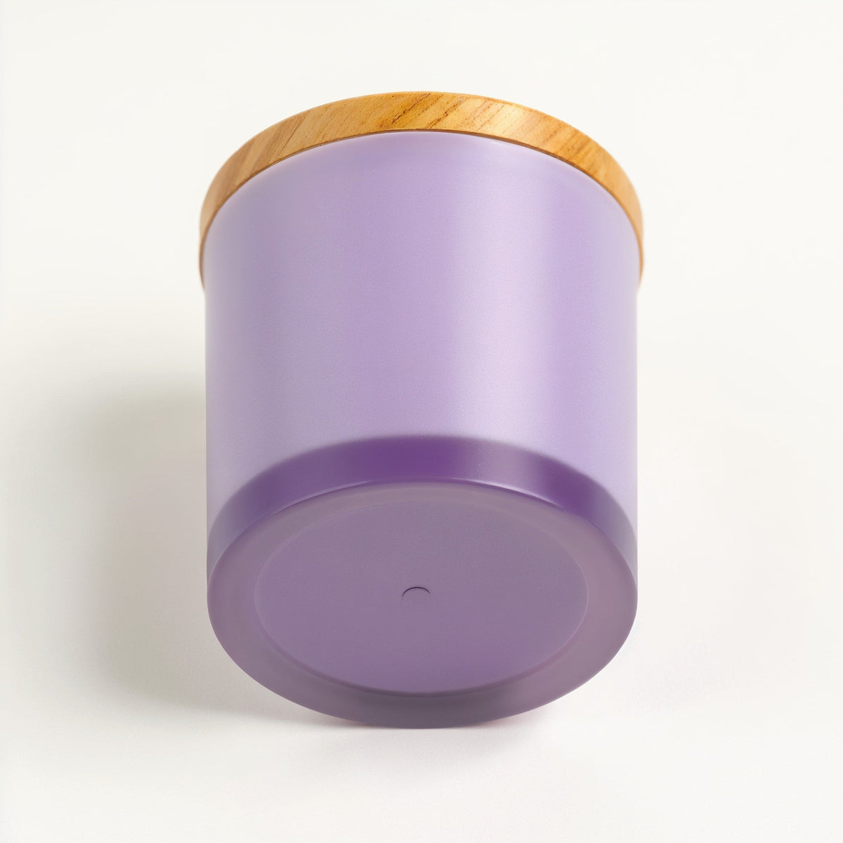 Vela de soja Lavender Fields de Tiendalodama en tarro de cristal mate