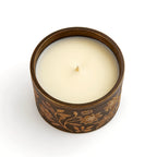 Vela de soja Patchouli Dream de TIENDALODAMA en tarro bronce
