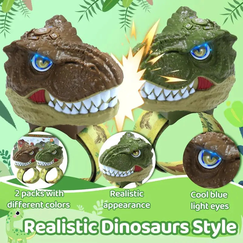 Walkie Talkie de Dinosaurio para Niños con Controles Simples