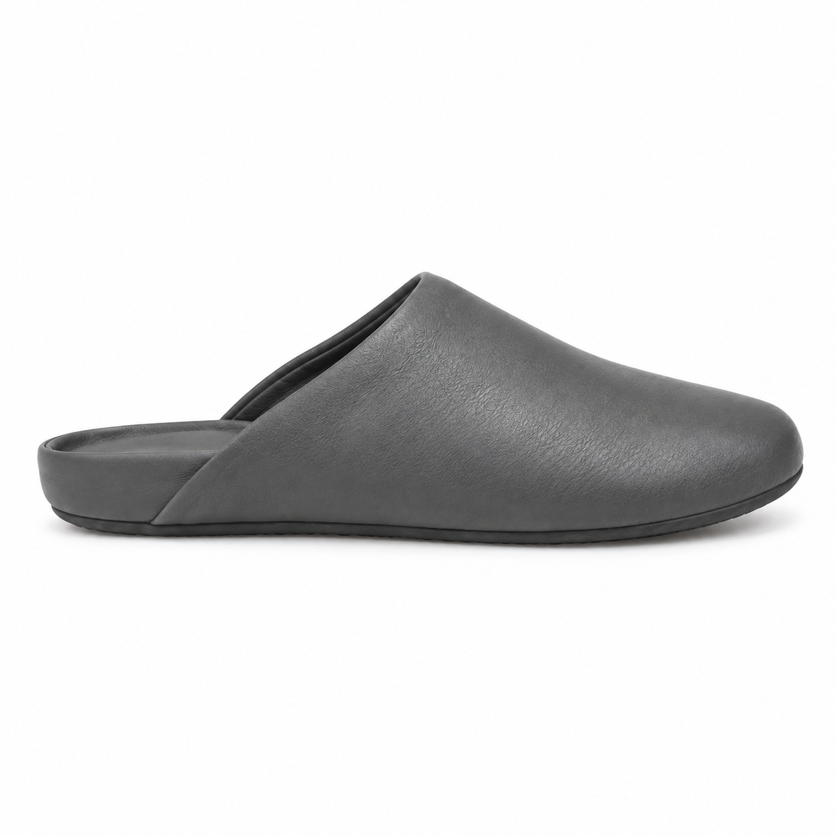 Zapatillas de estar por casa grises sin talón para hombre Tiendalodama