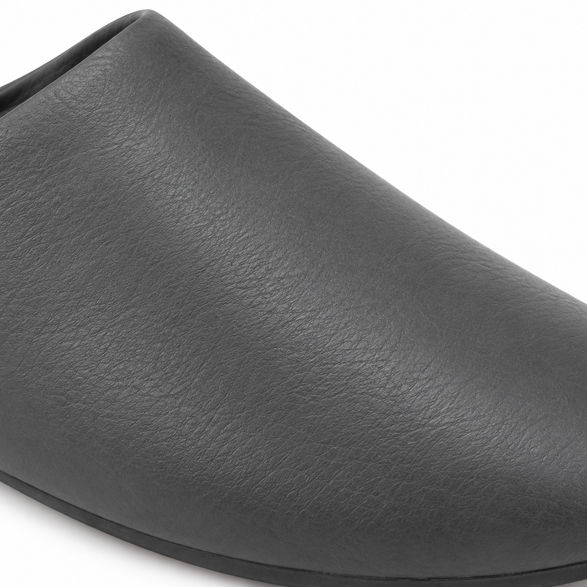 Zapatillas de estar por casa grises sin talón para hombre Tiendalodama