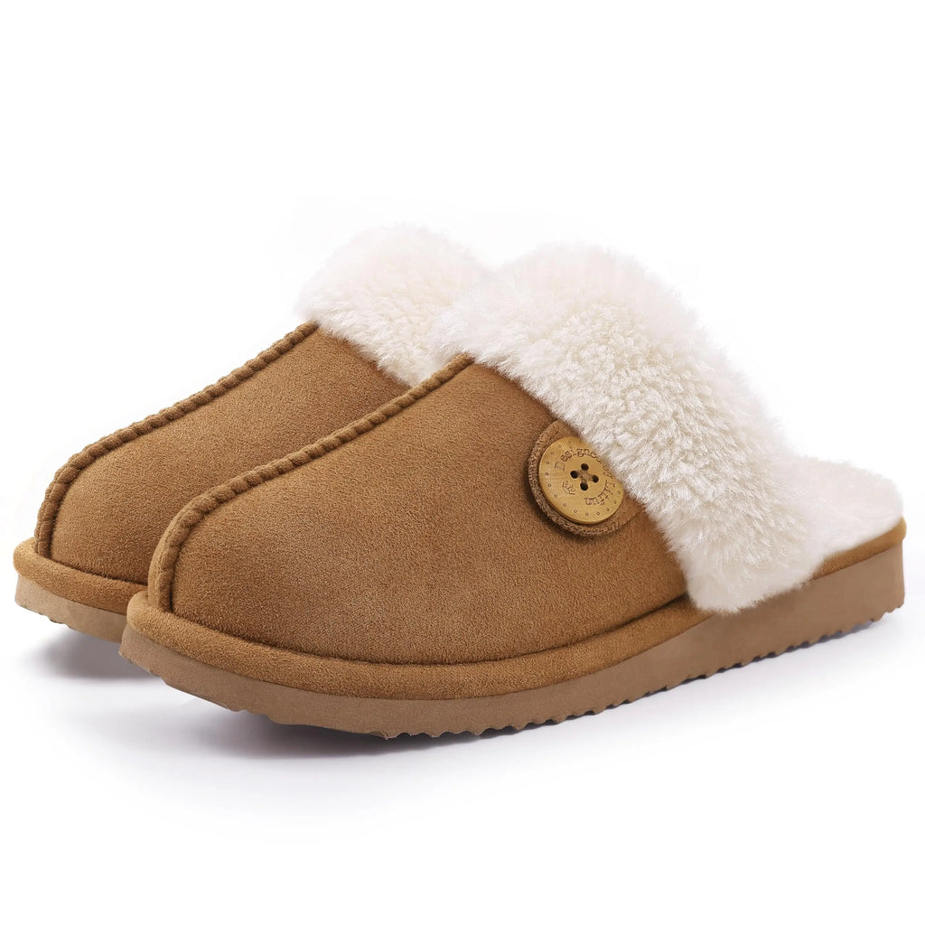 Zapatillas térmicas acogedoras para mujer