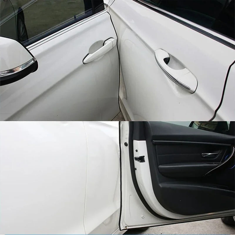 Tira protectora para bordes de puerta de coche contra arañazos