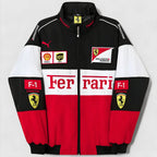 Chaqueta Ferrari vintage unisex – estilo retro racing