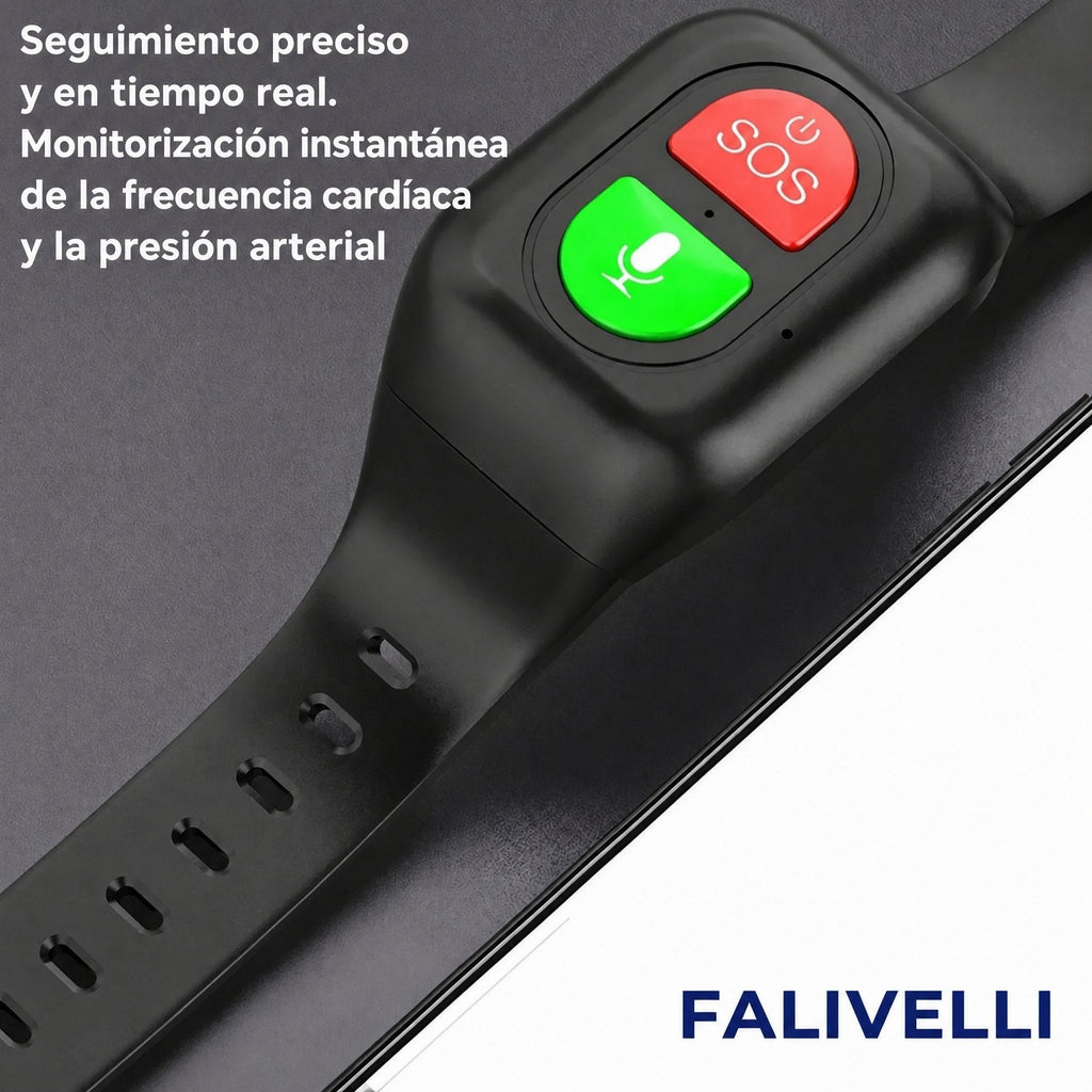 Smartwatch GPS 4G para Mayores – SOS, Salud y Seguridad Siempre Contigo