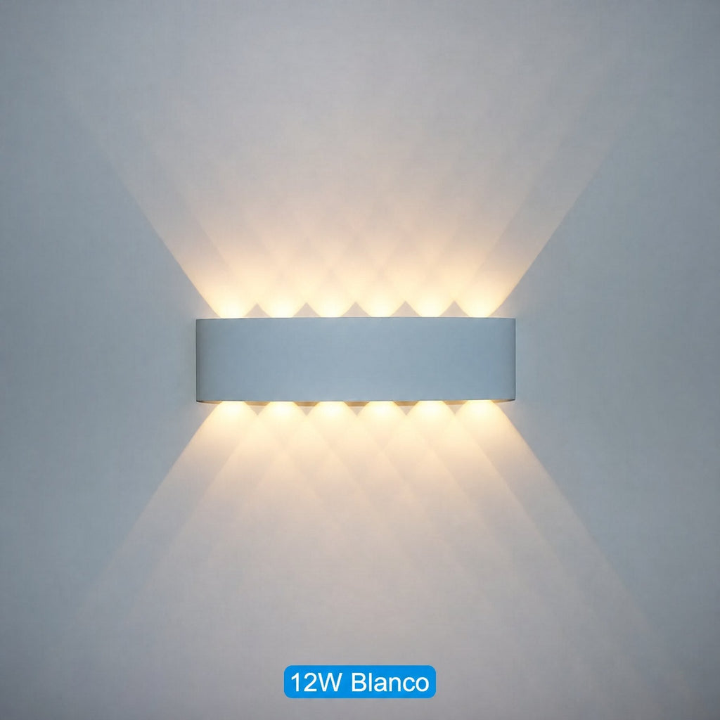 Aplique LED de pared exterior e interior impermeable