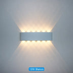 Aplique LED de pared exterior e interior impermeable